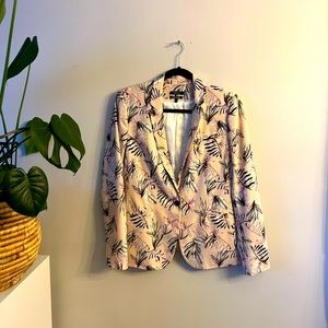 RW & Co Floral Blazer